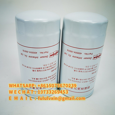 400504-00078 এক্সকাভেটর ফিল্টার উপাদান 40050400078 উচ্চ দক্ষতা