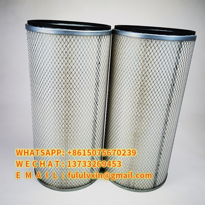 উচ্চ বায়ু প্রবাহ ডিজেল ইঞ্জিন বায়ু ফিল্টার উপাদান AF879M AF857AM-20